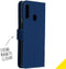 Accezz Galaxy A20s - Wallet Softcase Bookcase - 3 pashouders - Donkerblauw