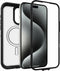 OtterBox Defender XT - iPhone 15 Pro Max - Schokabsorberend - Dark Side (Clear / Black)