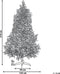 Beliani PALOMAR - Kerstboom - Groen - PVC