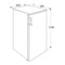 Etna VV2143WIT - Vriezer 180L - 6 vrieslades - Wit