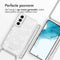 iMoshion Hoesje Geschikt voor Samsung Galaxy S22 Hoesje Met Koord - iMoshion Design Hoesje met Koord - Transparant / Butterfly