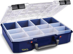 Raaco CarryLite 80 - Assortimentsdoos - 12 Inzetbakjes - 278 x 337 x 79 mm - 144551