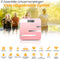 Jor Quality Digitale Personenweegschaal - Slimme Weegschaal 17x Lichaamsanalyse - USB Oplaadbaar Bluetooth - Roze