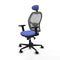 Piqueras y Crespo 2D036N1 - Bureaustoel - Verstelbare hoogte hoofdsteun - Licht Blauw