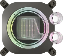 Corsair iCUE LINK XC7 RGB ELITE - Waterblok CPU - Socket 1700 1851 AM4 AM5 - Grijs