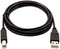V7 J154508 - Kabel USB A naar USB B - 2 m - Zwart