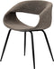 Pole to Pole - Whale stoel - Chenille - Taupe