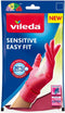 Nitrile gloves Vileda Easy Fit 168412 M