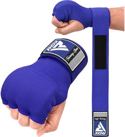 RDX Sports IS2 - Binnenhandschoenen - Katoen met Shell Shock Gel - Blauw - Maat L