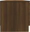 vidaXL - Tv-meubelen - 2 - st - 80x35x36,5 - cm - bewerkt - hout - bruin - eikenkleur