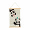 Wanddecoratie Pandabeer 1 x 54 x 33 cm (24 Stuks)