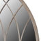 vidaXL - Tuinspiegel - gotisch - boogvormig - 50x115 - cm