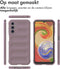 iMoshion Hoesje Geschikt voor Samsung Galaxy A14 (5G) / A14 (4G) Hoesje Siliconen - iMoshion EasyGrip Backcover - Paars