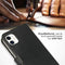 Selencia iPhone 11 - Echt Lederen Bookcase - 3 Pashouders - Zwart