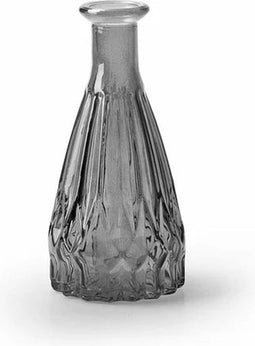 Fles 'patty' smoke h14,5 d7 cm