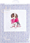 Thea Gouverneur - Borduurpakket met telpatroon - 732A - Voorgesorteerde DMC Garens - Puppy Liefde - Aida - 31 cm x 30 cm - DIY Kit