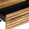 vidaXL - Dressoir - 60x34x75 - cm - massief - ruw - mangohout