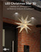 Goobay LED 3D Christmas star, Ø 56 cm, 4.5 V outdoor transformer - outdoor star with timer and 18 po