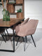 Eetkamerstoel Luca Boucle Vintage Pink