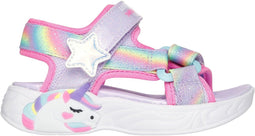 Skechers Unicorn Dreams - Zandal Dreamy - Meisjes Sandalen - Paars