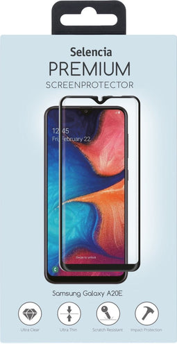 Selencia Screenprotector Geschikt voor Samsung Galaxy A20e Tempered Glass - Selencia Gehard Glas Premium Screenprotector