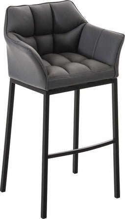 Barkruk Sarpsborg Kunstleer met 4-poots frame Z, Blauw
