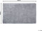 CIDE - Shaggy vloerkleed - Grijs - 160 x 230 cm - Polyester