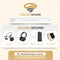 Golden Sound Smartwatch - 40mm - Stappenteller - Slaapmonitor - Roségoud (3 extra bandjes)