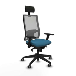Bureaustoel met hoofdsteun Piqueras y Crespo 3D066G1 Groene benzine