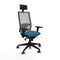 Bureaustoel met hoofdsteun Piqueras y Crespo 3D066G1 Groene benzine