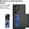 iMoshion Hoesje Geschikt voor Samsung Galaxy S24 Ultra Hoesje - Ruimte voor 2 pasjes - iMoshion Backcover met pasjeshouder - Zwart