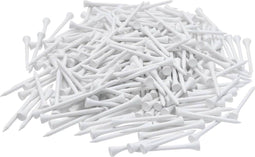 1000 st Golftees 54 mm bamboe wit