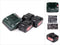 Metabo ME1852 - Accu 18V 5,2Ah - 3x Accu en 1x Oplader (3 stuks)
