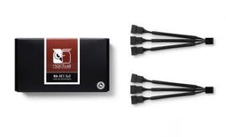 Noctua NA-SC1 Sx2 - 3-way fan splitter kabels - PWM 4-pin - Zwart