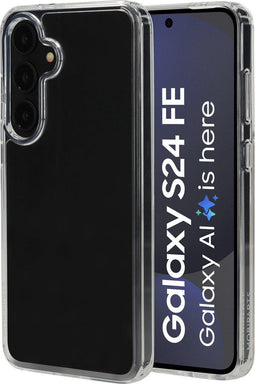 Mobiparts hoesje geschikt voor Samsung Galaxy S24 FE - Hardcover - Transparant