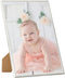 vidaXL - Fotolijsten - 5 - st - voor - wand - of - tafel - 40x50 - cm - MDF - zilverkleurig