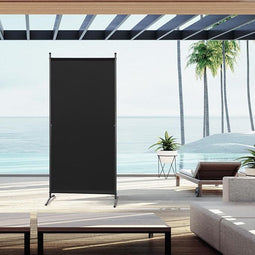 Angel Living Kamerscherm - 1-delig - Opvouwbaar - 80 x 180 cm - Zwart