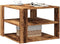 vidaXL - Salontafel - 58x58x40 - cm - bewerkt - hout - oud - houtkleurig