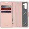 Accezz Samsung Galaxy Note 10 - Wallet Softcase Bookcase - 3 pashouders - Roze