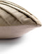 Dutch Decor GIDI - Kussenhoes 45x45 cm - velvet - effen kleur - Pumice Stone - beige - met rits