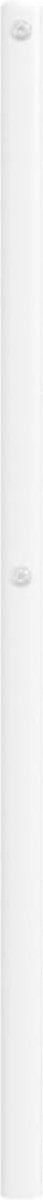 vidaXL - Hoofdbord - 80 - cm - metaal - wit