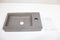 Differnz Force - Fontein 40x22x8cm - 1 kraangat - Grijs