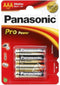 Panasonic LR03PPG - AAA Batterijen - Alkaline - 1x4 (4 stuks)