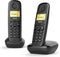 Landline Telephone Gigaset A170 Duo Black Wireless Amber