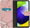 iMoshion Hoesje Geschikt voor Samsung Galaxy A53 Hoesje Met Pasjeshouder - iMoshion Design Softcase Bookcase - Roze / Pink Graphic