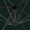 vidaXL - Zweefparasol - met - aluminium - paal - 300 - cm - groen
