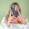 iMoshion Hoesje Geschikt voor Samsung Galaxy A02s Hoesje Siliconen - iMoshion Design hoesje - Roze / Transparant / Blossom Watercolor