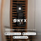 ONYX Toilettas L - Cosmetica Organizer - Ingebouwde Spiegel en Ophanghaak - Zwart