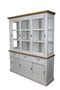 HSM Collection Buffetkast Provence - 180 cm - wit/naturel eiken