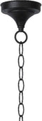 Lucide ARUBA - Hanglamp Binnen/Buiten - Ø 25 cm - Dimbaar - Zwart